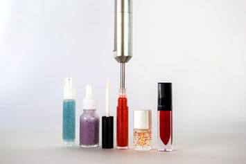 Filling examples for cosmetics manufacturing