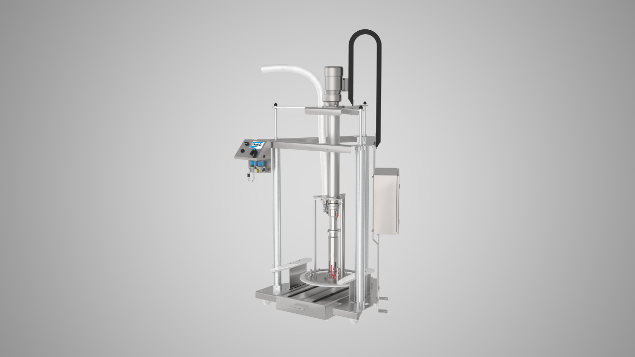 ViscoMT-XM Système de vidage des fluides pour les applications hygiéniques