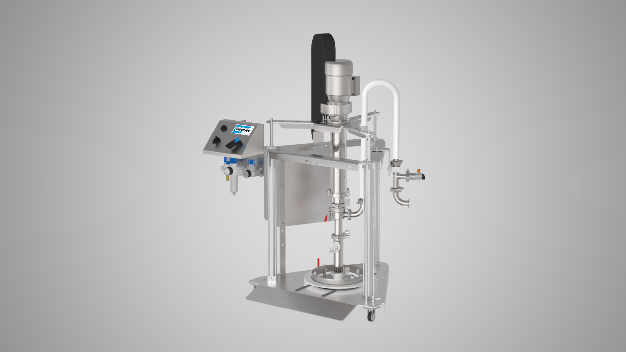 ViscoMT-XS Hygienic fluid emptying system for hygienic applications